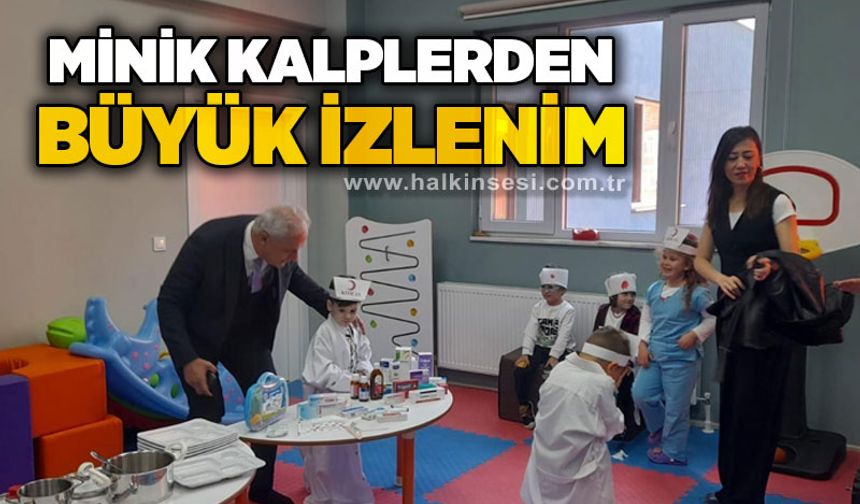 Minik Kalplerden Büyük İzlenim: Harun Akgül Öget Şen Kızılay Anaokulunu Ziyaret Etti