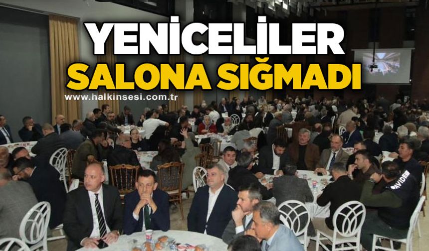 Yenicelilerden salona sığmayan birlik ve beraberlik