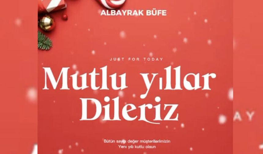 Albayrak Büfe Yeni Yılı kutladı