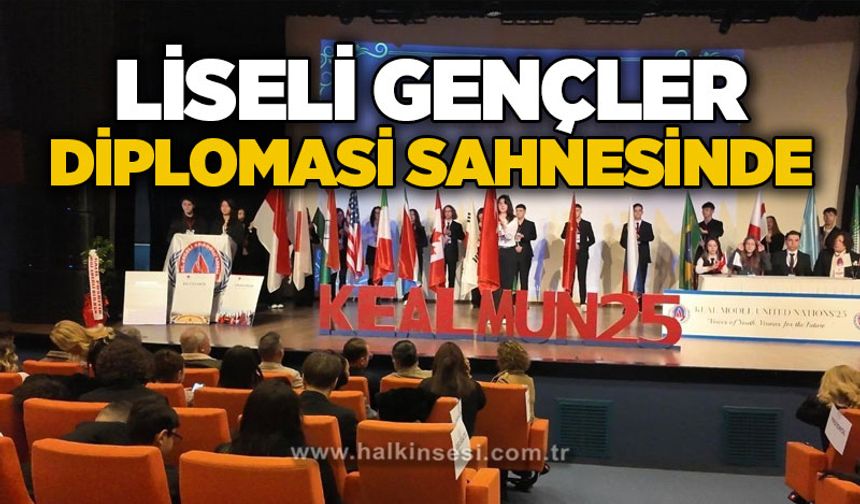 Gençler Diplomasi Sahnesinde