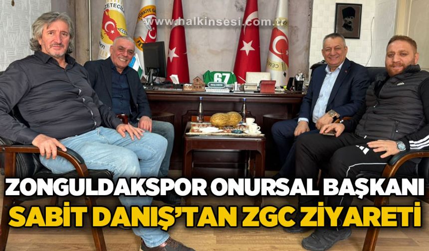 İş insanı ve Zongulakspor Onursal Başkanı Sabit Danış ZGC'de