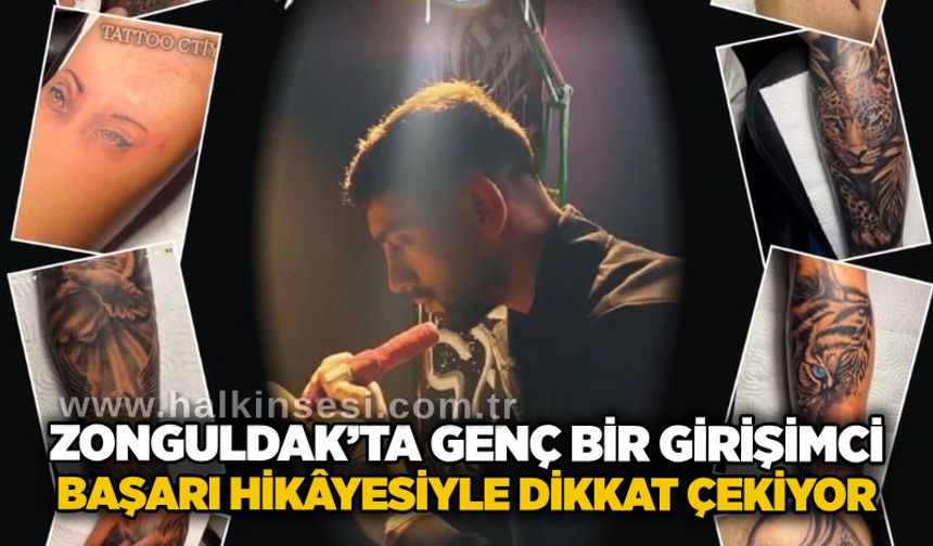 Zonguldak’ta genç bir girişimci başarı hikâyesiyle dikkat çekiyor