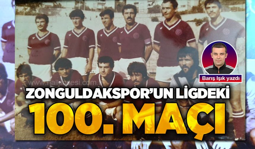 Zonguldakspor'un 100. maçı: Zonguldakspor Boluspor’u 1-0 mağlup etti..