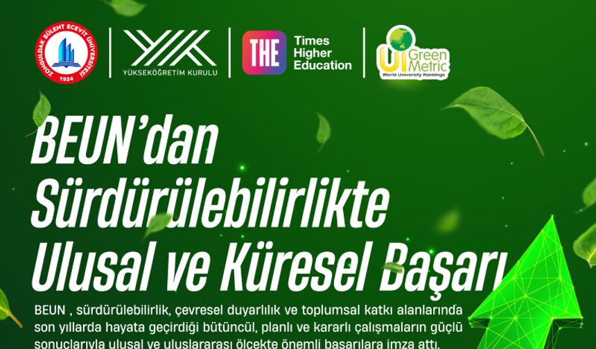 BEUN’dan sürdürülebilirlikte ulusal ve küresel başarı