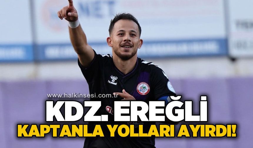 Kdz. Ereğli, kaptanla yolları ayırdı!