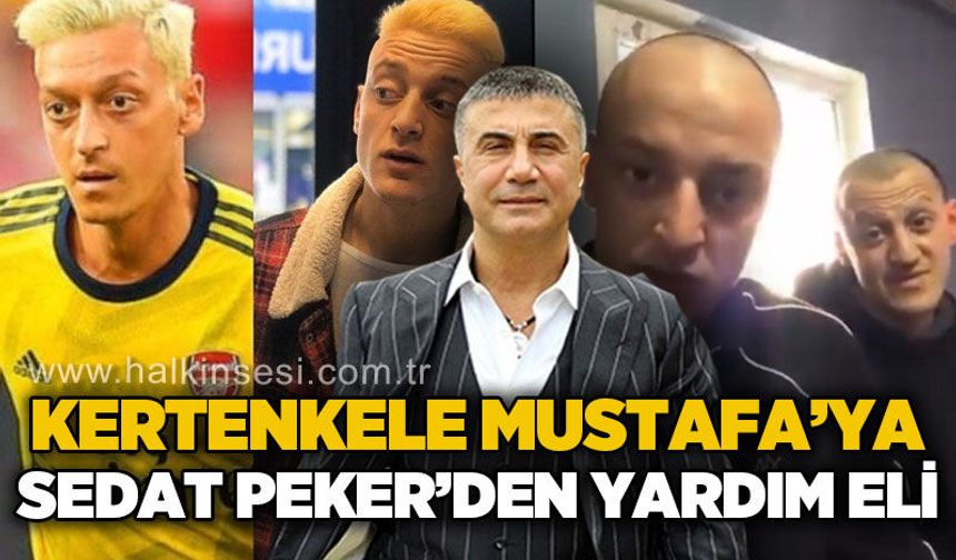 Mesut Özil'e benzerliğiyle tanınan Kertenkele Mustafa'ya Sedat Peker'den yardım eli