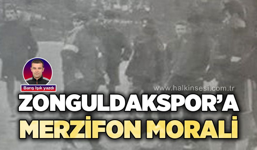 Zonguldakspor'a Merzifon morali