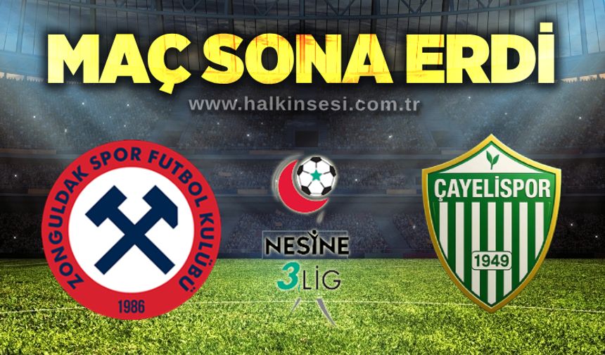 Zonguldakspor maçı başladı/ CANLI ANLATIM