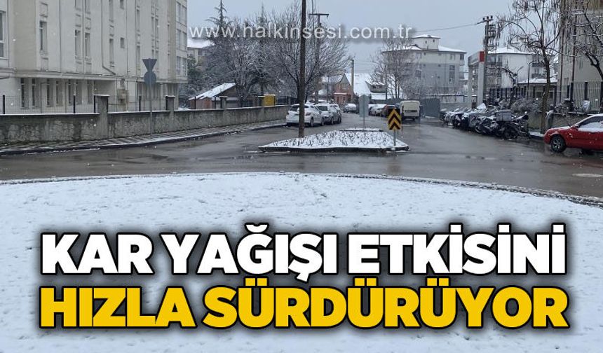 Kar yağışı etkisini sürdürüyor