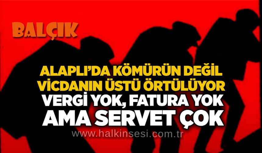 Alaplı’da kömürün değil, vicdanın üstü örtülüyor: Vergi yok, fatura yok, ama servet çok