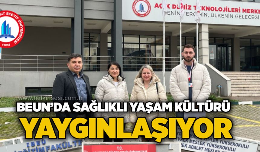 BEUN’da sağlıklı yaşam kültürü yaygınlaşıyor