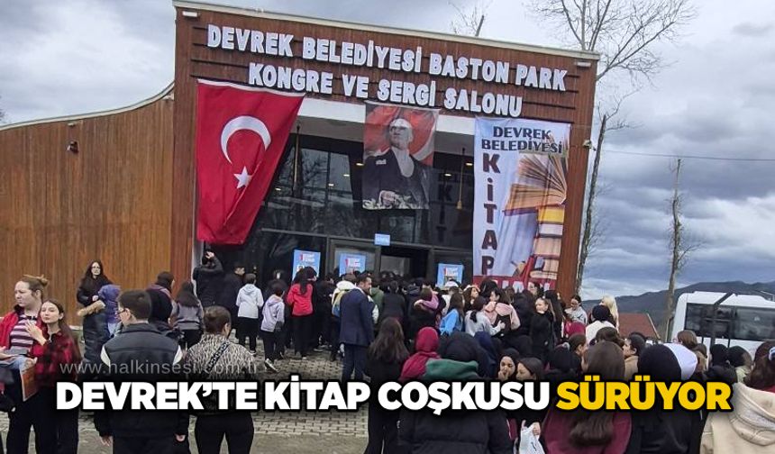 Devrek’te kitap coşkusu sürüyor