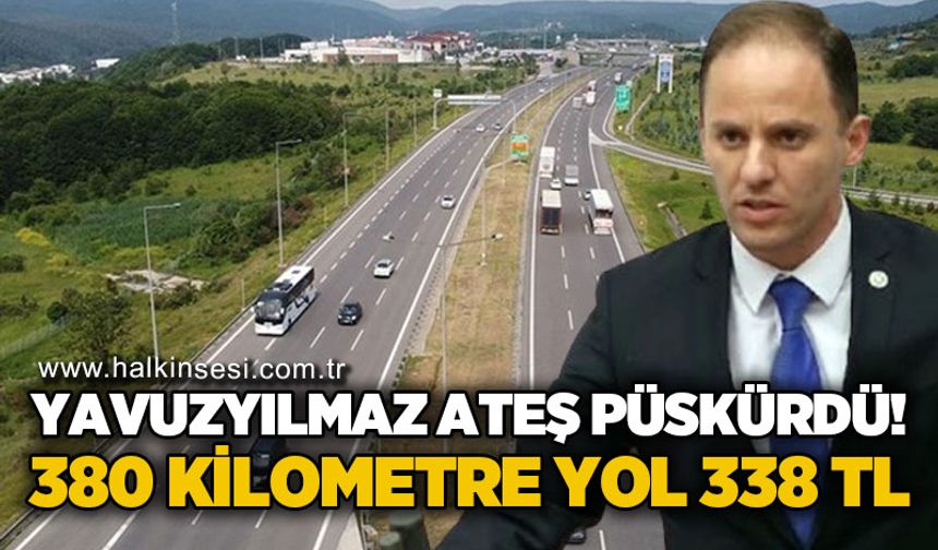 Deniz Yavuzyılmaz ateş püskürdü: 380 kilometre yol 338 TL!
