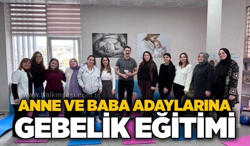 Anne ve baba adaylarına gebelik eğitimi