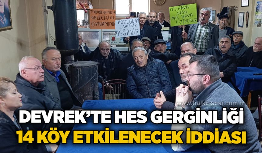 Devrek’te HES Gerginliği: 14 Köy Etkilenecek İddiası