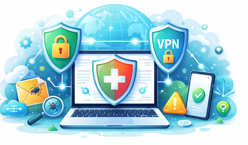 Antivirüs’lü VPN Hizmetleri ile Bağlantınızı ve Cihazınızı Birlikte Koruyun