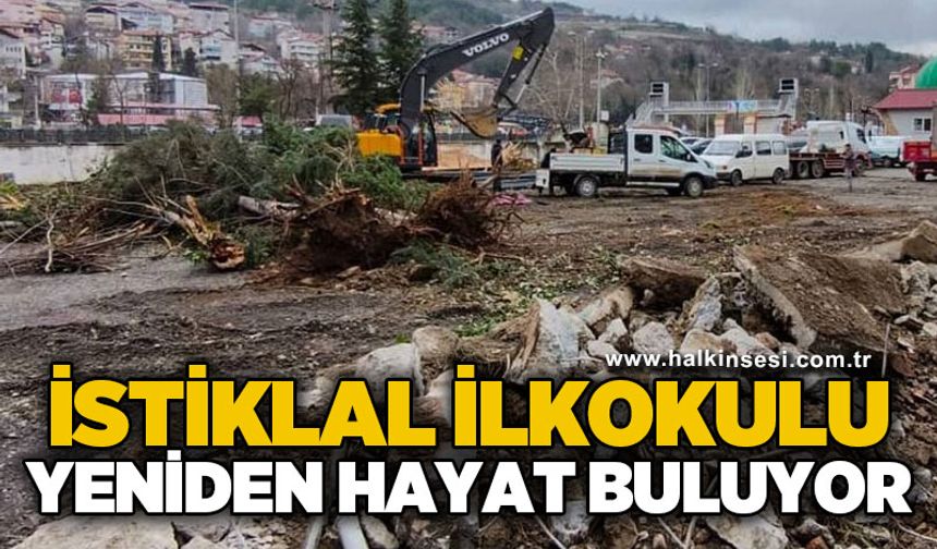 İstiklal İlkokulu yeniden hayat buluyor