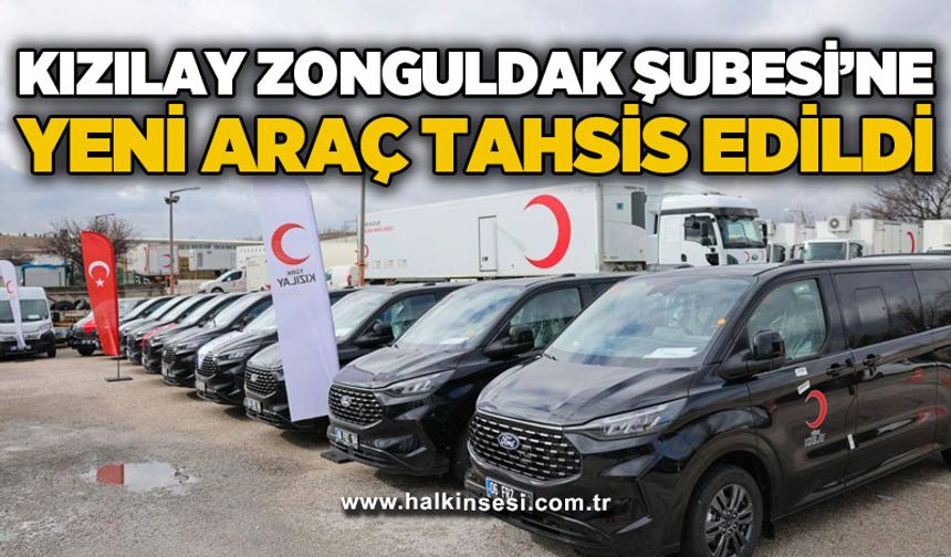 Türk Kızılay Zonguldak araç filosunu genişletti