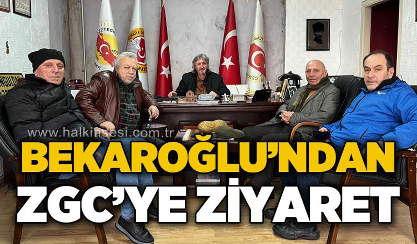Başkan Bekaroğlu’ndan ZGC’ye ziyaret