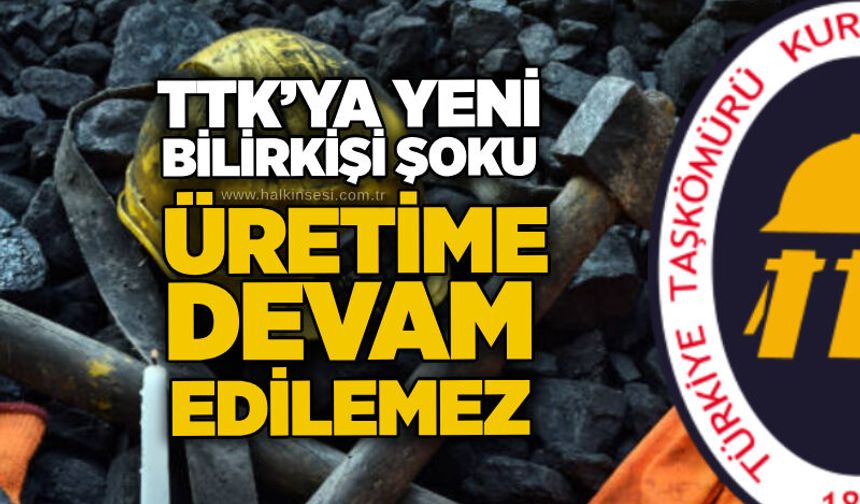 TTK’ya yeni bilirkişi şoku: Üretime devam edilemez