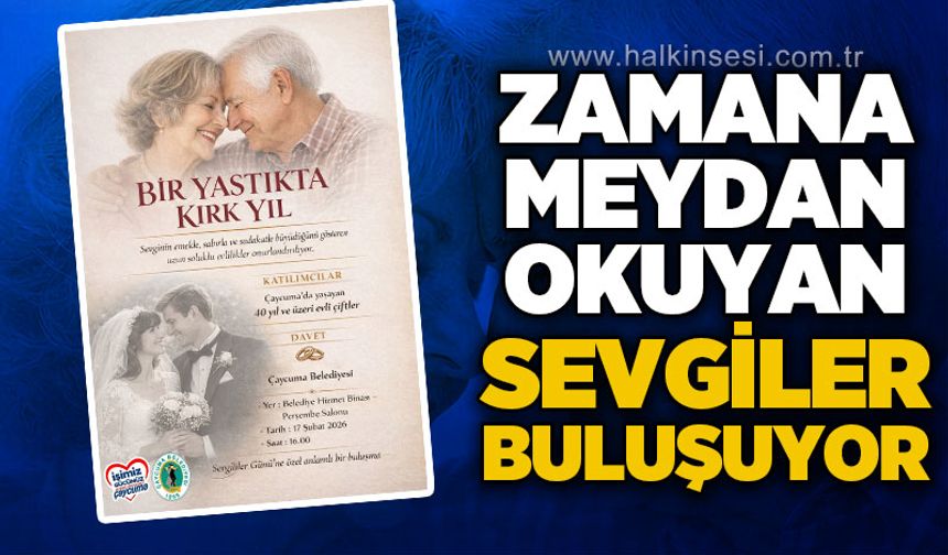 Zamana meydan okuyan sevgiler buluşuyor
