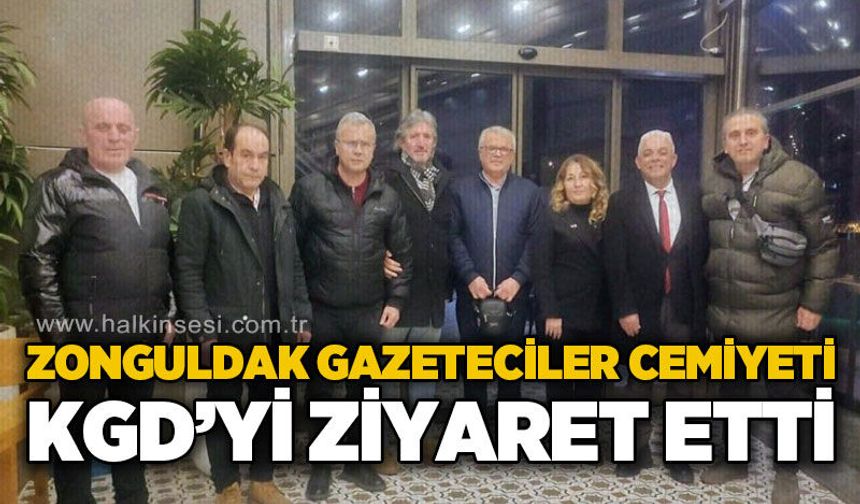 Zonguldak Gazeteciler Cemiyeti, Kastamonu Gazeteciler Derneği'ni ziyaret etti