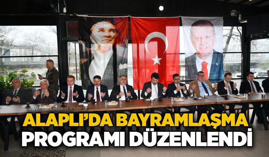 Alaplı’da Bayramlaşma programı düzenlendi