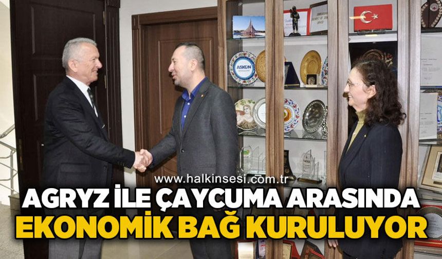 Agryz ile Çaycuma arasında ekonomik bağ kuruluyor