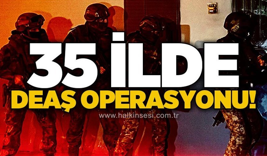35 ilde DEAŞ operasyonu: 184 şüpheli yakalandı