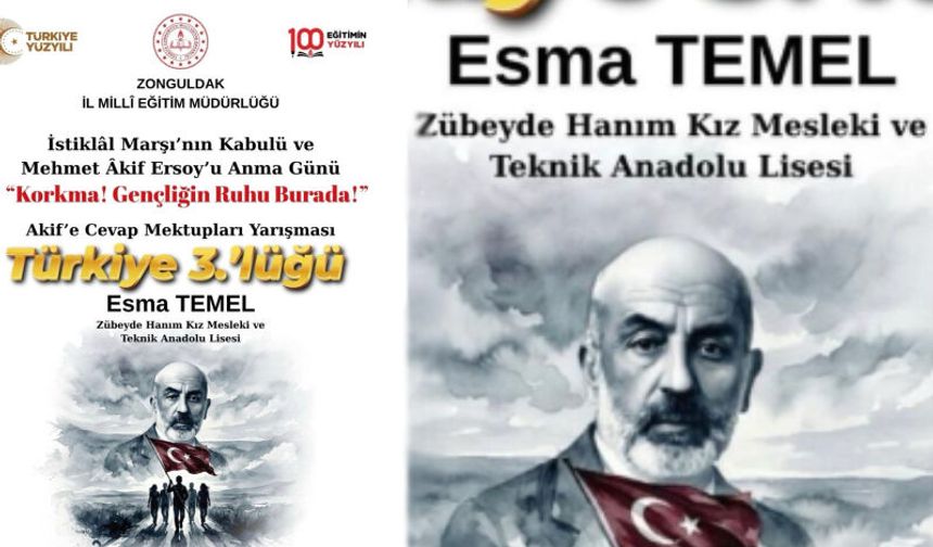 Kdz. Ereğli’ye Türkiye üçüncülüğü gururu