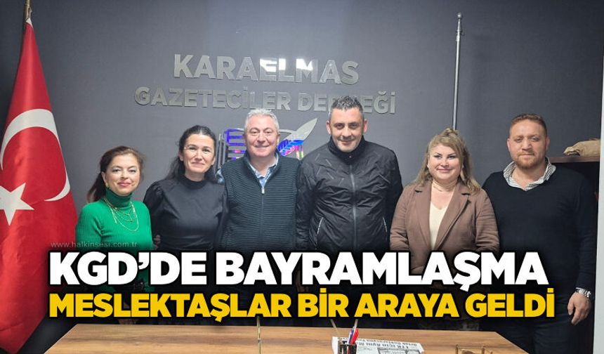 KGD’de bayramlaşma: Meslektaşlar bir araya geldi
