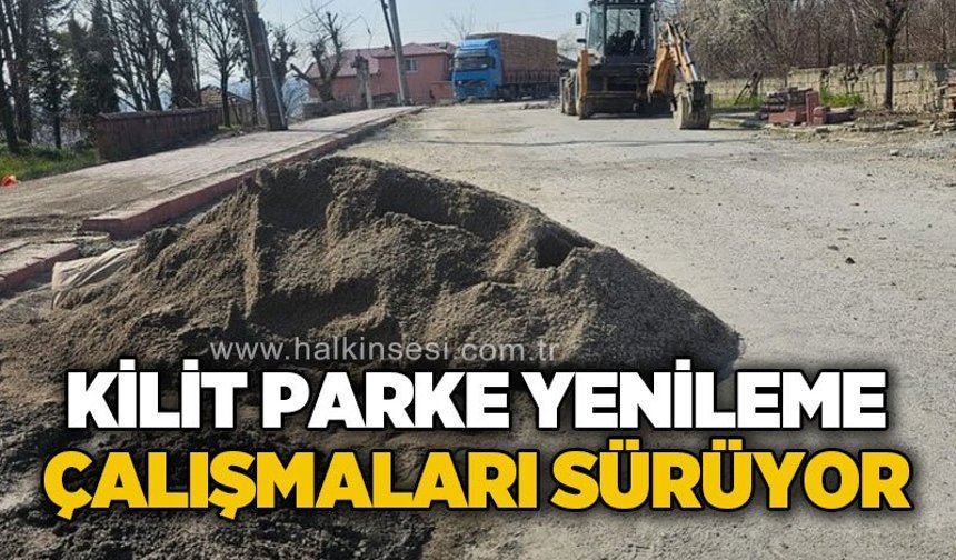 Kilit parke yenileme çalışmaları devam ediyor: Başkan Öztürk yerinde inceledi