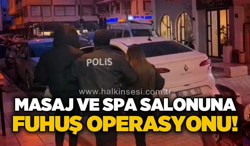 SPA ve masaj salonunda f*huş operasyonu: 4 gözaltı