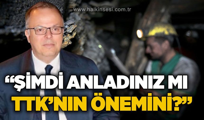 Murat Kotra: “Şimdi anladınız mı TTK'nın önemini?"