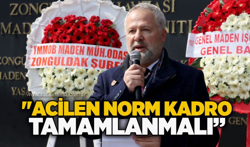 GMİS Genel Başkan Yardımcısı İsa Mutlu yetkililere seslendi:"Acilen norm kadro tamamlanmalı”