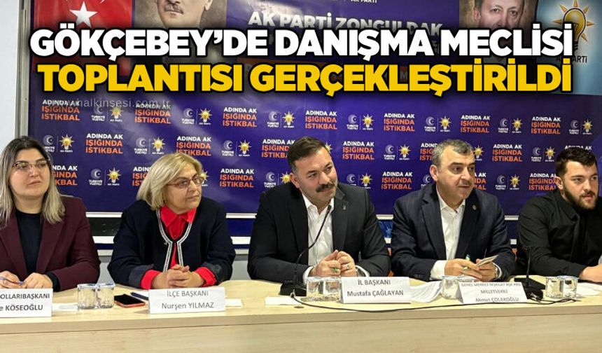 Gökçebey’de Danışma Meclisi Toplantısı gerçekleştirildi