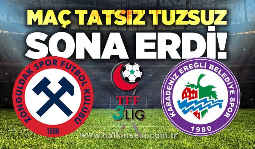 Zonguldakspor FK - Karadeniz Ereğli Belediyespor  | Canlı Anlatım