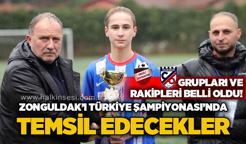 Zonguldak’ı Türkiye Şampiyonası’nda temsil edecekler: Grupları ve rakipleri belli oldu!