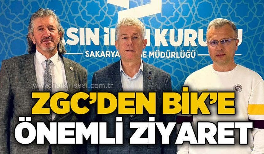 ZGC'den BİK'e önemli ziyaret