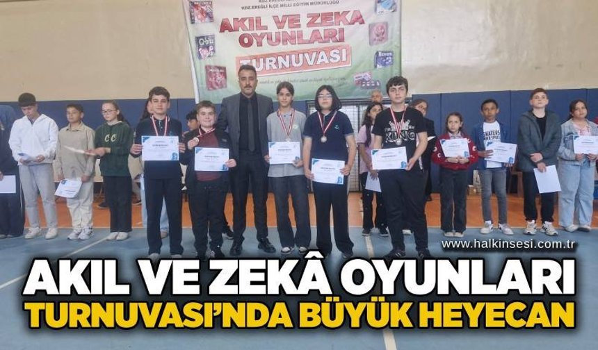 Minik zihinler yarıştı: Akıl ve Zekâ Oyunları Turnuvası’nda büyük heyecan