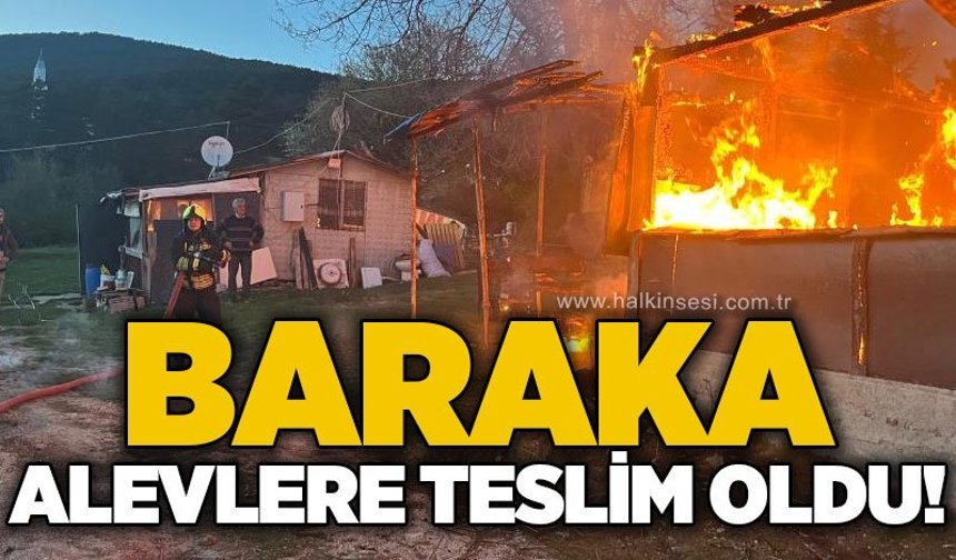 Baraka alev alev yandı!