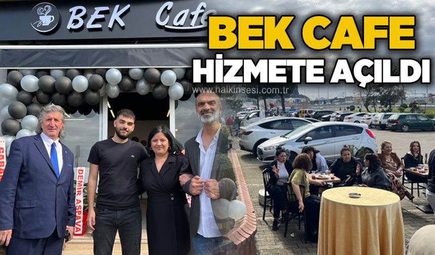 Kozlu’da Bek Cafe Hizmete Açıldı