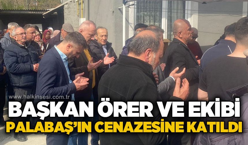 MHP Kilimli Teşkilatı Fatma Palabaş'ın cenaze programına katıldı