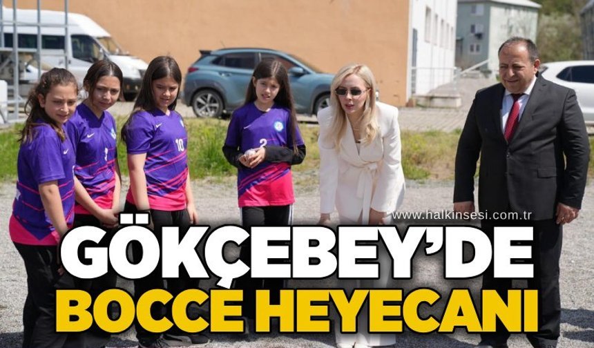 Gökçebey’de Bocce heyecanı