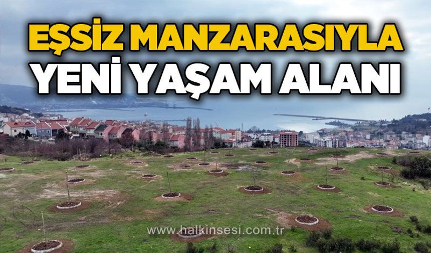 Karadeniz Ereğli'ye eşsiz manzarasıyla yeni yaşam alanı
