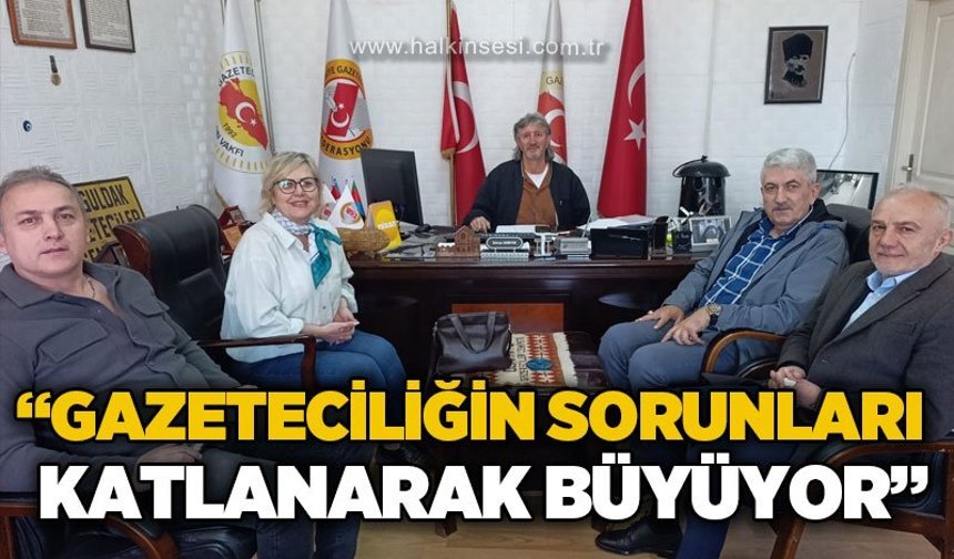 Bartın Gazeteciler Cemiyeti, Zonguldak'ta: "Gazetecilik mesleğinde sorunlar artıyor, sorumluluk büyüyor"