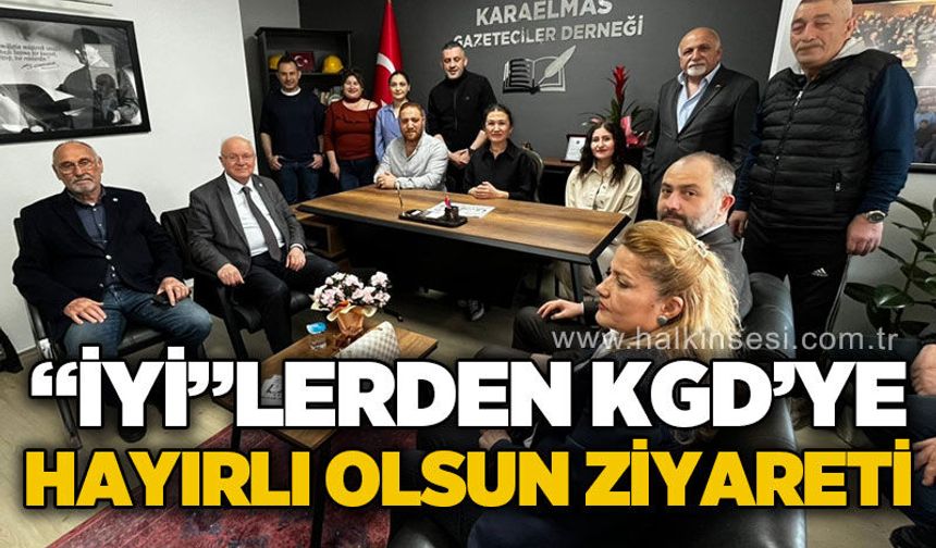 "İYİ"lerden KGD'ye hayırlı olsun ziyareti