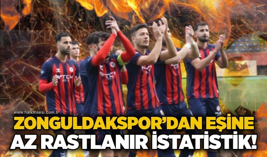 Zonguldakspor’dan eşine az rastlanır istatistik!