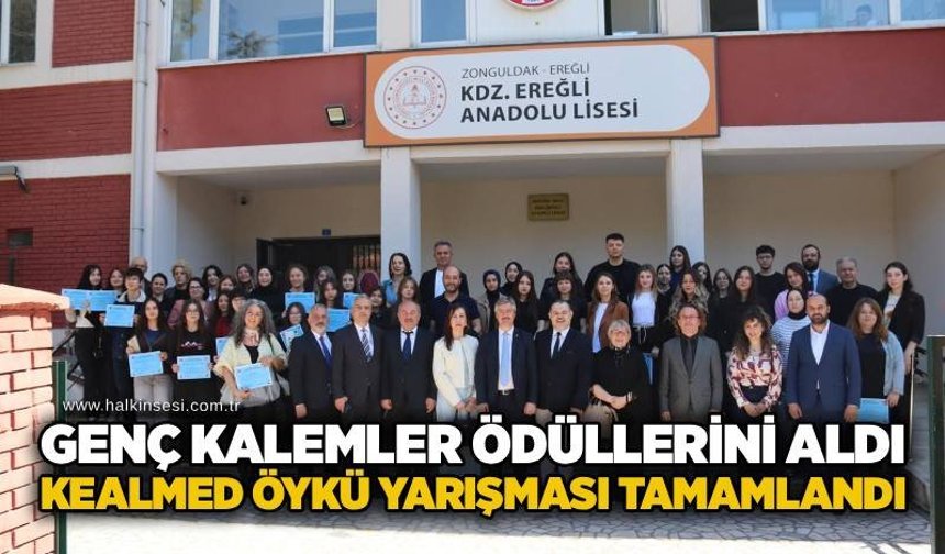 Genç kalemler ödüllerini aldı: KEALMED Öykü Yarışması tamamlandı