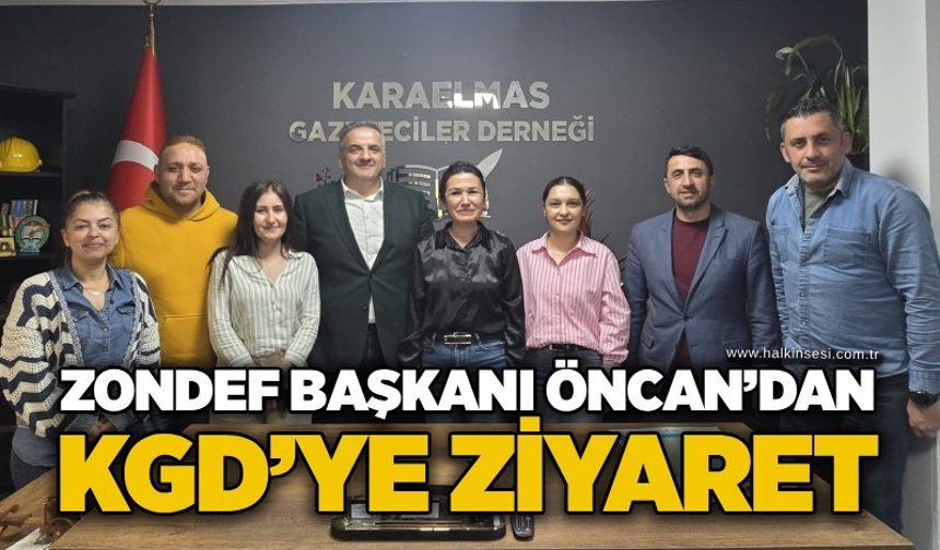 ZONDEF Başkanı Öncan’dan KGD’ye ziyaret